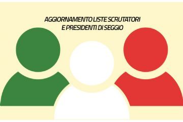 Aggiornamento annuale Albo degli Scrutatori e dei Presidenti di seggio elettorale